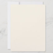 Wasserfarbe Rosa Arabisch Englisch muslimische For Einladung (Rückseite)