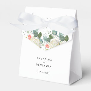 Wasserfarbe Rosa Bläschen Geometrische Hochzeit Geschenkschachtel