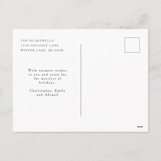 Wasserfarbe Rosa Gnome Foto Postkarte (Rückseite)