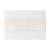 Wasserfarbe Rosa mexikanische Traumhochzeit Einladungsbanderole (Rückseitenbeispiel)