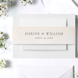 Wasserfarbe Rosa mexikanische Traumhochzeit Einladungsbanderole