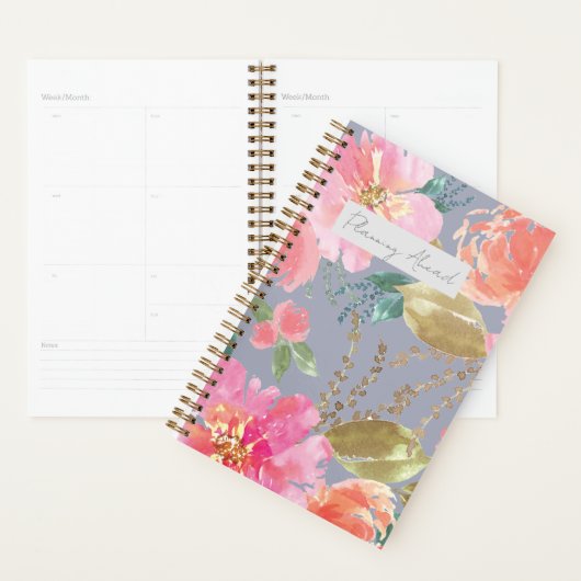 Wasserfarbe Rosa Peere Planer (Anzeige)