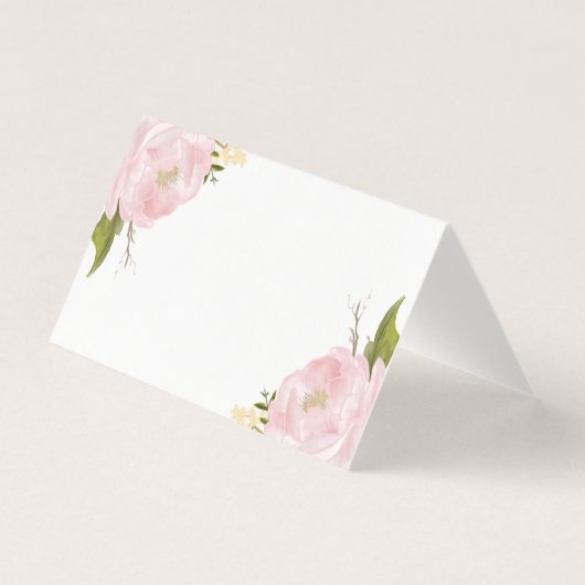 Wasserfarbe Rosa Peonys Blütenfarbe (Vorderseite)