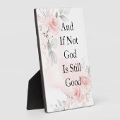 Wasserfarbe Rosa Rose Fotoplatte (Seite)