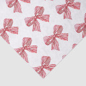 Wasserfarbe Rot und Weiß Streifen Seidenpapier (Ausschnitt)