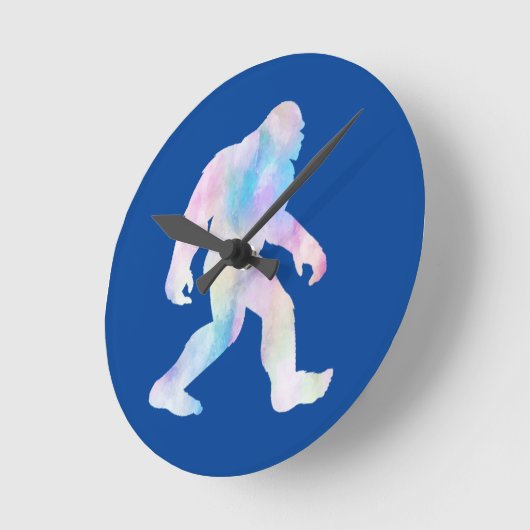 Wasserfarbe       runde wanduhr (Winkel)