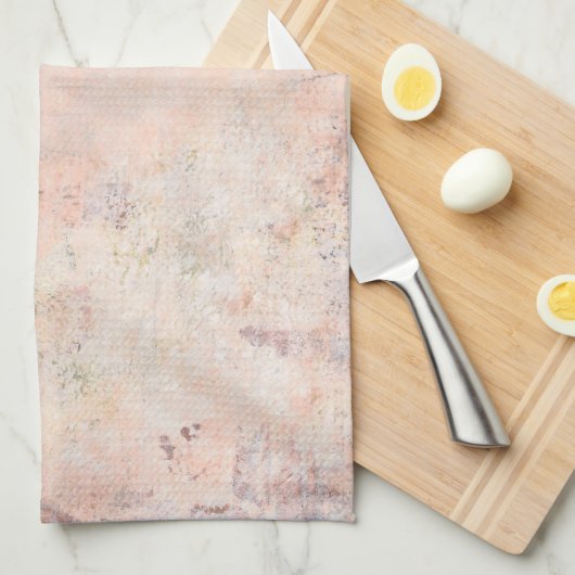 Wasserfarbe Rustikale Ästhetik Geschirrtuch (Viertel Falte)