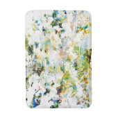 Wasserfarbe, rustikale Grunge-Grafik Badematte (Vorderseite Vertikal)