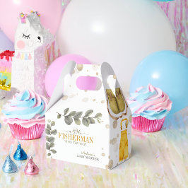 Wasserfarbe Rustikale Kleine Fisherman Babydusche Geschenkschachtel