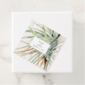 Wasserfarbe Rustikale, neutrale Boho Botanische Ho Geschenkanhänger (Beispiel)