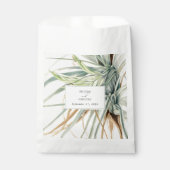 Wasserfarbe Rustikale, neutrale Boho Botanische Ho Geschenktütchen (Vorderseite)