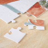 Wasserfarbe-saftige Kaktus-Pflanze Puzzle (Seite)