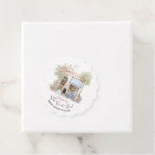 Wasserfarbe sagte sie Oui Brautparty Geschenkanhänger (Beispiel)