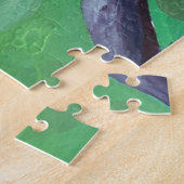 Wasserfarbe Sakura Cherry Blossom Puzzle (Seite)