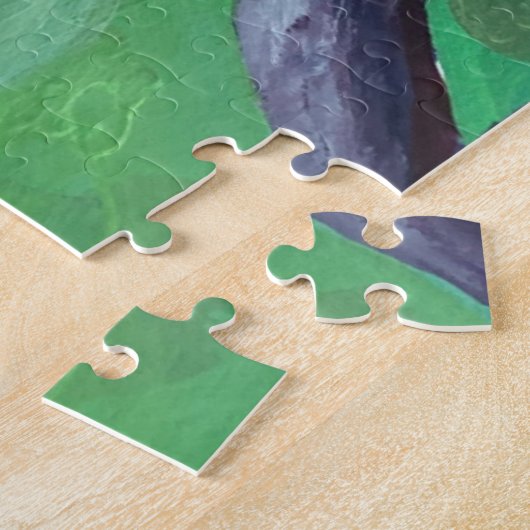 Wasserfarbe Sakura Cherry Blossom Puzzle (Seite)