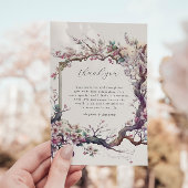 Wasserfarbe Sakura Kirsche Blume Danke Karte