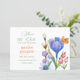 Wasserfarbe Save The Date