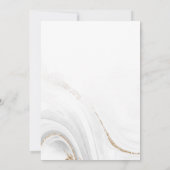 Wasserfarbe Save the Date Einladung (Rückseite)