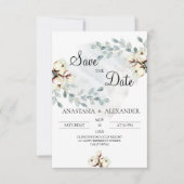 Wasserfarbe Save the Date. Save The Date (Vorderseite)