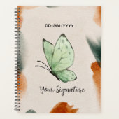 Wasserfarbe Schmetterling🦋 Planer (Vorderseite)