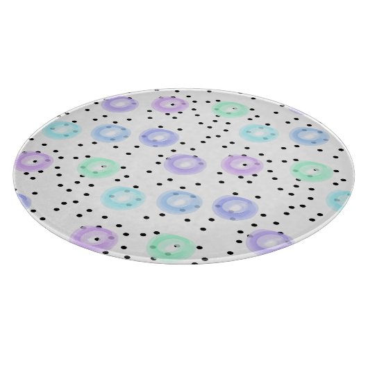 Wasserfarbe Schneidebrett (Ecke)