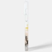 WASSERFARBE SCHWARZ & TAN BLOODHOUND PUPPENHUND Case-Mate iPhone HÜLLE (Rückseite / Links)