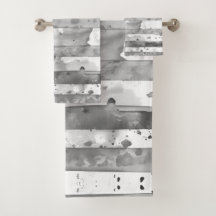 Wasserfarbe Schwarz und Weiß Streifen