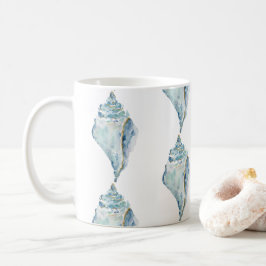 Wasserfarbe Seashell Kaffeetasse