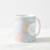 Wasserfarbe Seashell-Tasse Kaffeetasse (VorderseiteRechts)