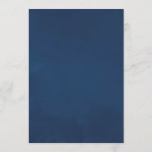 Wasserfarbe Seealgen Strand Themed Bridal Beratung Hinweiskarte (Rückseite)