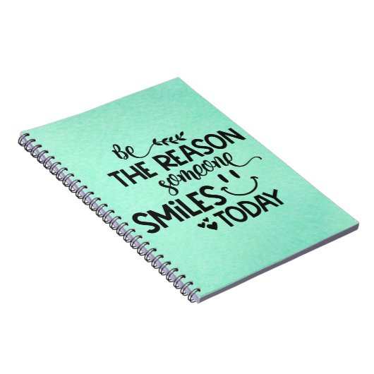 Wasserfarbe/Sei der Grund, warum heute jemand läch Notizblock (Rechte Seite)