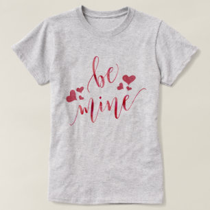Wasserfarbe Sei der Valentinstag T-Shirt