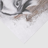 Wasserfarbe Seidenpapier (Detail)