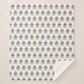 Wasserfarbe Sherpadecke (Vorderseite)