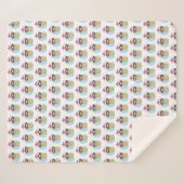 Wasserfarbe Sherpadecke (Vorderseite (Horizontal))