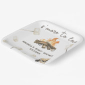 Wasserfarbe S'more Babydusche Pappteller (Gewinkelt)