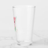Wasserfarbe Sommer Wassermelone Slice und Pop Glas (Links)
