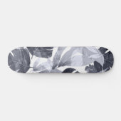 Wasserfarbe Sommerliche Blume Skateboard (Horizontal)