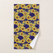 Wasserfarbe Sonnenblumen Van Gogh Style Badhandtuch Set (Handtuch)