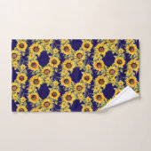 Wasserfarbe Sonnenblumen Van Gogh Style Badhandtuch Set (Handtuch)