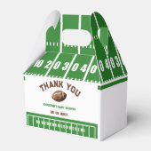 Wasserfarbe Sport Football Baby Dusche Geschenkschachtel (Vorderseite)