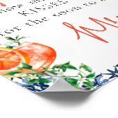 Wasserfarbe Spritz schätzen, wie viele Dusche Spie Poster (Ecke)