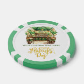Wasserfarbe St. Patrick's Day Pub Party Pokerchips (Einzeln)