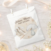 Wasserfarbe Stork Baby Dusche Geschenktütchen (Ausgeschnitten)