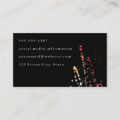 Wasserfarbe strahlend ausdrucksstark visitenkarte (Rückseite)