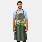 Wasserfarbe Stripe Was ist zum Abendessen? Schürze (Getragen)