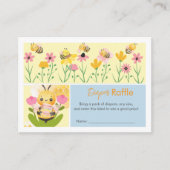 Wasserfarbe Süß wie Niedliche Babydusche Begleitkarte (Vorderseite)