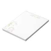 Wasserfarbe Süße Erbse Notizblock (Rotiert)