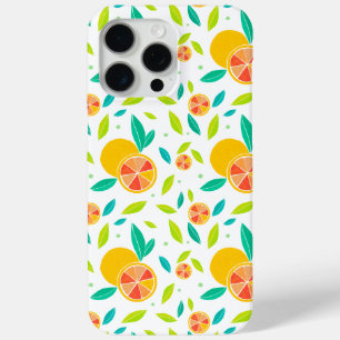 Wasserfarbe Süße Orangen Muster Case-Mate iPhone Hülle