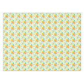 Wasserfarbe Süße Orangen Muster Tischdecke (Vorderseite (Horizontal))